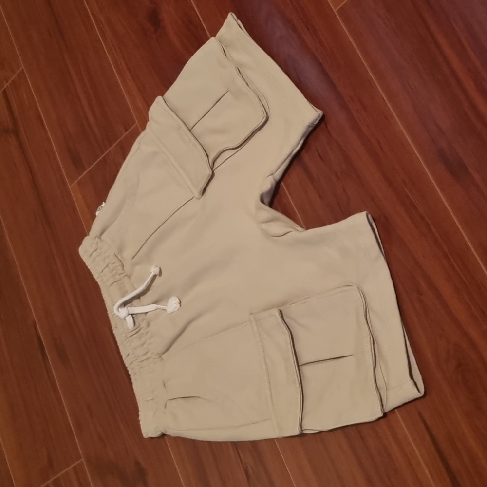 Easy-Peasy Hoodie & Shorts Set Cream Size 3T - Picture 8 of 15